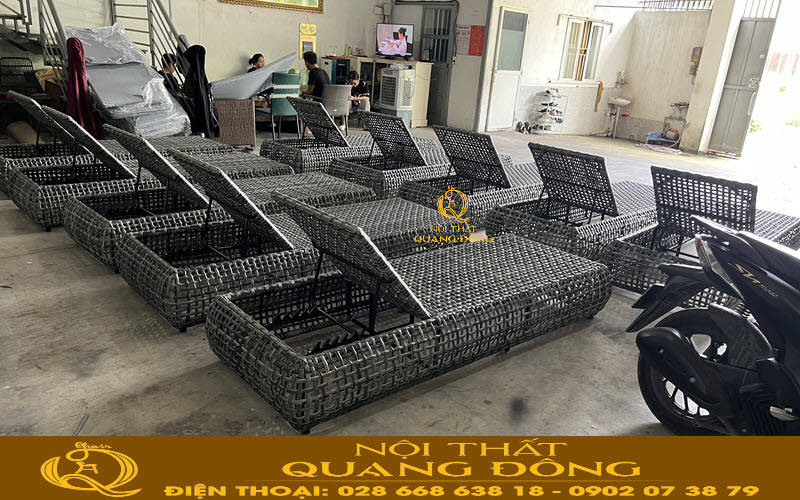 Ghế hồ bơi QD-1281 sự hòa hợp giữa công năng và thẩm mỹ