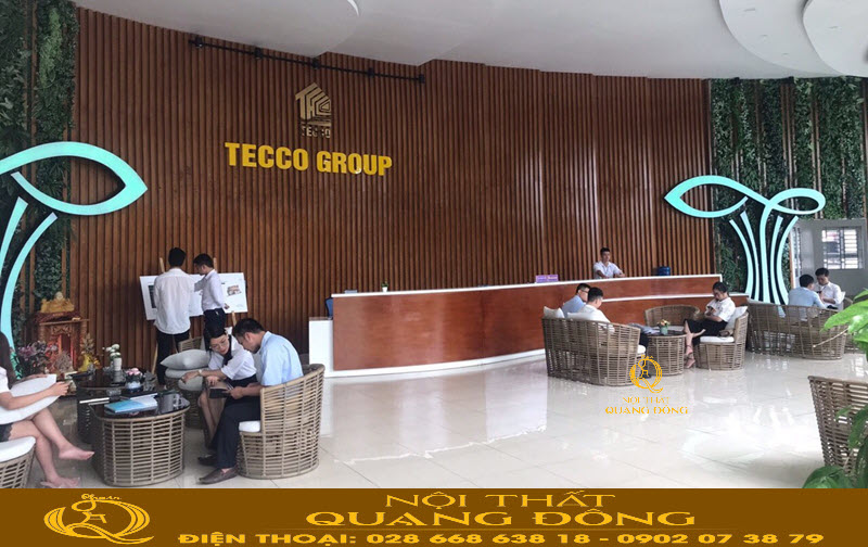Sofa mây nhựa Qd-752 sự lựa chọn lý tưởng cho các sảnh chờ, resort
