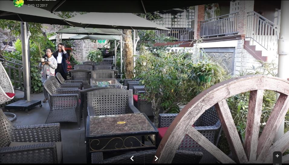 Ghế nhựa giả mây - cung cấp cafe Lâm Viên