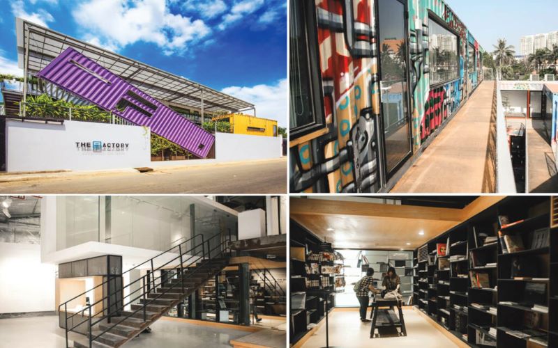Art Factory là một trong những nơi chill, sống ảo tại Quận 2 TỔNG THỂ KHÔNG GIAN CỦA ART Factory