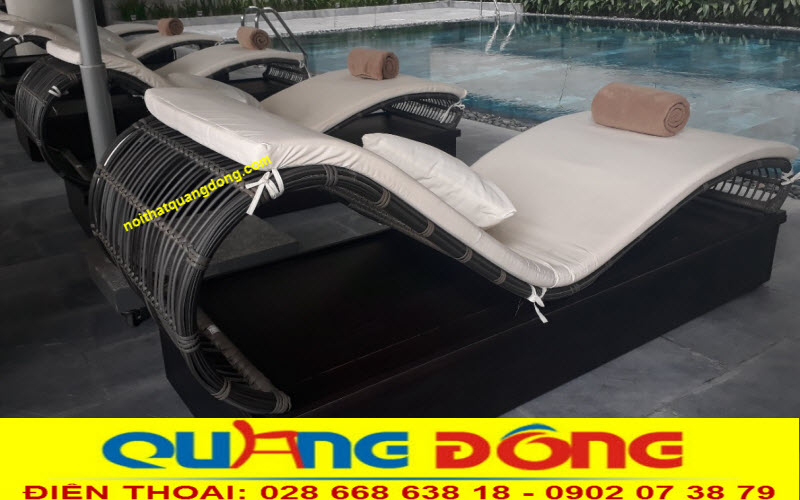 Ghế hồ bơi QD-579 cung cấp khách sạn New Orient