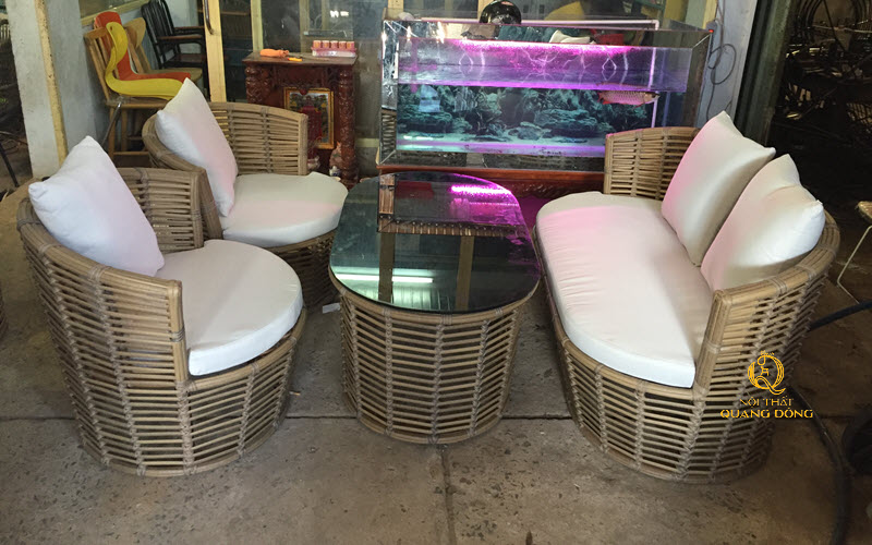 Sofa giả mây QD-752 khẳng định gu thẩm mỹ tinh tế